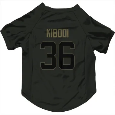 Black Cleveland Browns Jacob Kibodi   Service Dog & Cat Pet Jersey