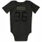 Black Cleveland Browns Jacob Kibodi   Service Newborn & Infant Bodysuit