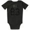 Black Cleveland Browns Jaelen Gill   Service Newborn & Infant Bodysuit