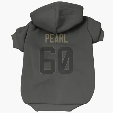 Black Cleveland Browns Julian Pearl   Service Dog & Cat Pet Hoodie