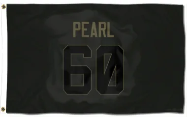 Black Cleveland Browns Julian Pearl   Service Flag (3 X 5)