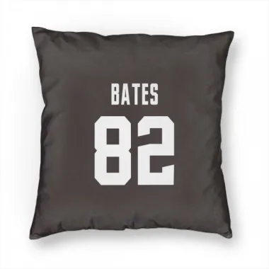 Brown Cleveland Browns Brenden Bates   Pillow Cover (18 X 18)