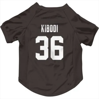 Brown Cleveland Browns Jacob Kibodi   Dog & Cat Pet Jersey