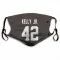 Brown Cleveland Browns John Kelly Jr.   Face Mask