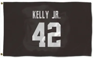 Brown Cleveland Browns John Kelly Jr.   Flag (3 X 5)