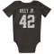 Brown Cleveland Browns John Kelly Jr.   Newborn & Infant Bodysuit