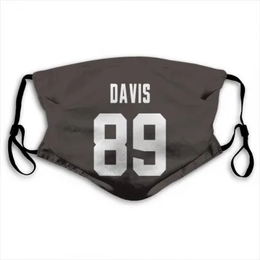 Brown Cleveland Browns Kaden Davis   Face Mask