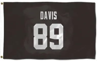 Brown Cleveland Browns Kaden Davis   Flag (3 X 5)