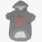 Gray Cleveland Browns Brenden Bates   Dog & Cat Pet Hoodie