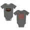 Gray Cleveland Browns Brenden Bates   Newborn & Infant Bodysuit