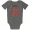 Gray Cleveland Browns Jacob Kibodi   Newborn & Infant Bodysuit