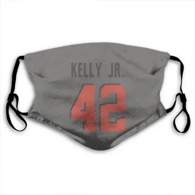 Gray Cleveland Browns John Kelly Jr.   Face Mask