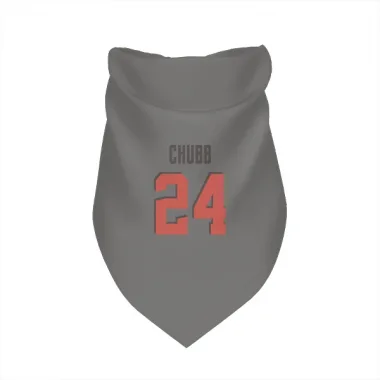 Gray Cleveland Browns Nick Chubb   Dog & Cat Pet Bandana