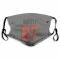 Gray Cleveland Browns Tre' McKitty   Face Mask