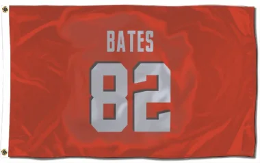 Orange Cleveland Browns Brenden Bates   Flag (3 X 5)