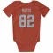 Orange Cleveland Browns Brenden Bates   Newborn & Infant Bodysuit