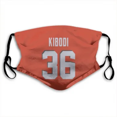 Orange Cleveland Browns Jacob Kibodi   Face Mask