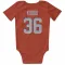 Orange Cleveland Browns Jacob Kibodi   Newborn & Infant Bodysuit