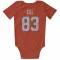 Orange Cleveland Browns Jaelen Gill   Newborn & Infant Bodysuit