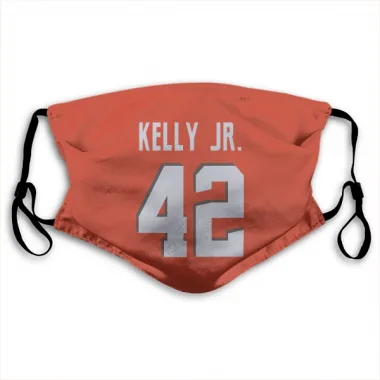 Orange Cleveland Browns John Kelly Jr.   Face Mask