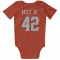 Orange Cleveland Browns John Kelly Jr.   Newborn & Infant Bodysuit