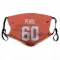 Orange Cleveland Browns Julian Pearl   Face Mask