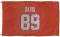 Orange Cleveland Browns Kaden Davis   Flag (3 X 5)