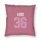 Pink Cleveland Browns Jacob Kibodi   Pillow Cover (18 X 18)