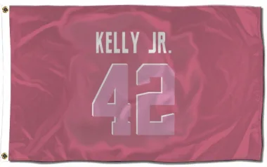 Pink Cleveland Browns John Kelly Jr.   Flag (3 X 5)