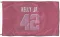 Pink Cleveland Browns John Kelly Jr.   Flag (3 X 5)