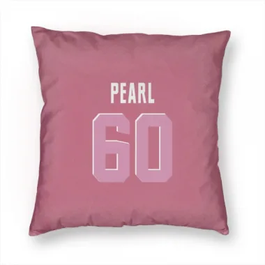 Pink Cleveland Browns Julian Pearl   Pillow Cover (18 X 18)