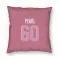 Pink Cleveland Browns Julian Pearl   Pillow Cover (18 X 18)