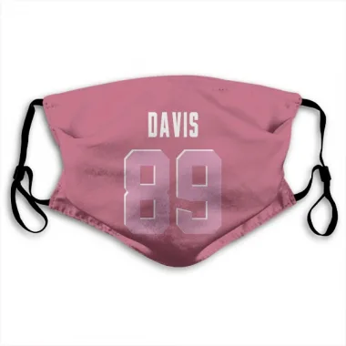 Pink Cleveland Browns Kaden Davis   Face Mask