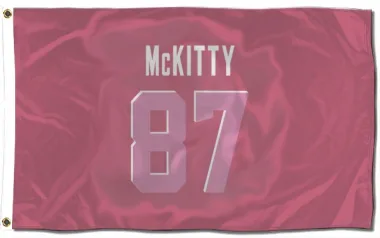 Pink Cleveland Browns Tre' McKitty   Flag (3 X 5)