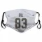 White Cleveland Browns Jaelen Gill   Face Mask