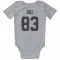 White Cleveland Browns Jaelen Gill   Newborn & Infant Bodysuit