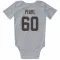 White Cleveland Browns Julian Pearl   Newborn & Infant Bodysuit