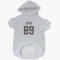 White Cleveland Browns Kaden Davis   Dog & Cat Pet Hoodie